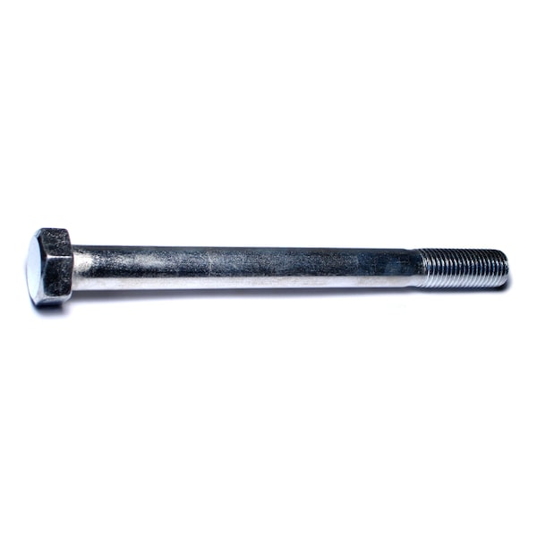 Midwest Fastener Grade 2, 7/8"-9 Hex Head Cap Screw, Zinc Plated Steel, 10 in L, 5 PK 53365 - main